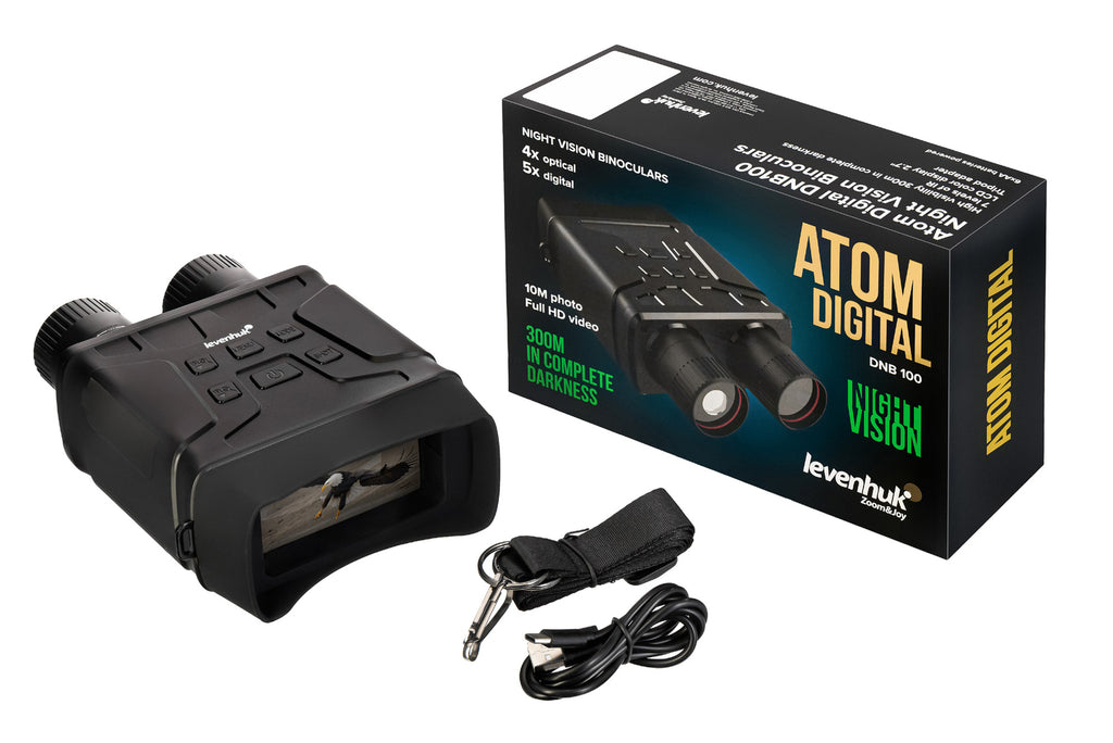 Visore notturno binoculare Levenhuk Atom Digital DNB100 caccia outdoor night