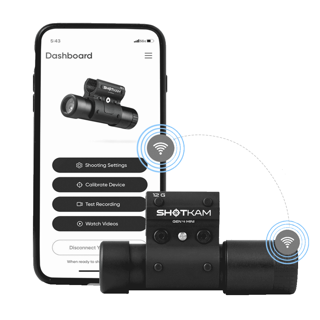 Shotkam Gen 4 Videocamera 4K WiFi Fucile Caccia Tiro Volo Action Cam PRO