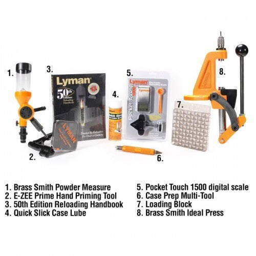 Lyman Brass Smith Ideal Press Reloading Kit DIY 7810350 