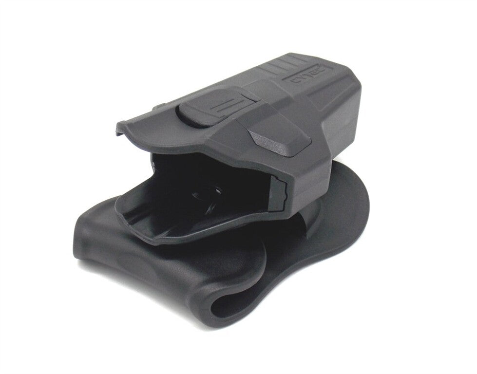 Cytac Fondina Polimero Glock 17 22 31 Gen 1 2 3 4 5 Paddle 360 Estrazione Rapida