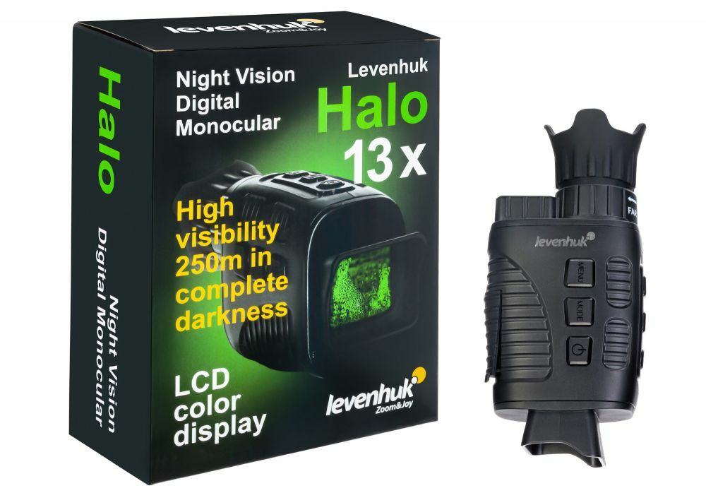 Levenhuk HALO 13X Digital Monocular Night Vision with Hunting Recorder