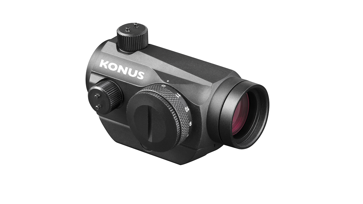 RED DOT CARABINA ARIA COMPRESSA PUNTO ROSSO KONUS ATOMIC-R 1x20 MIRINO 7201
