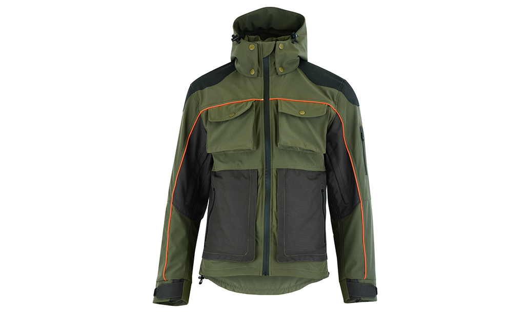 Giacca tecnica da caccia Kreato impermeabile waterproof trekking tempo libero
