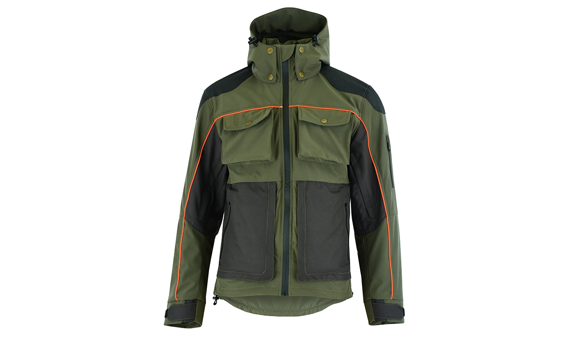 Giacca tecnica da caccia Kreato impermeabile waterproof trekking tempo libero