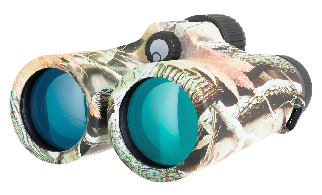 Binocolo professionale con reticolo levenhuk camo 10x42 da caccia trekking sport