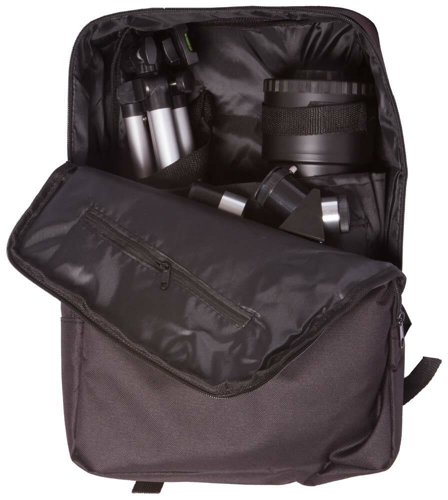 telescopio astronomico levenhuk skyline travel 70 rifrattore con treppiede borsa