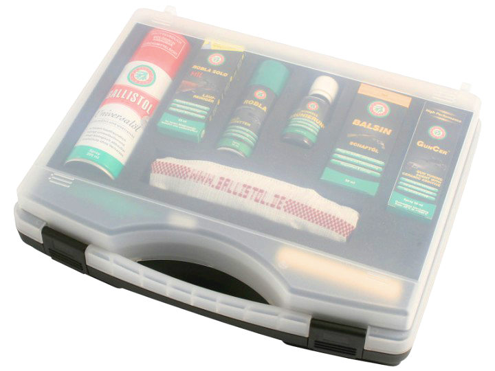 Kit Ballistol Manutenzione Armi Completo Olio Brunitore Sgrassatore Solvente