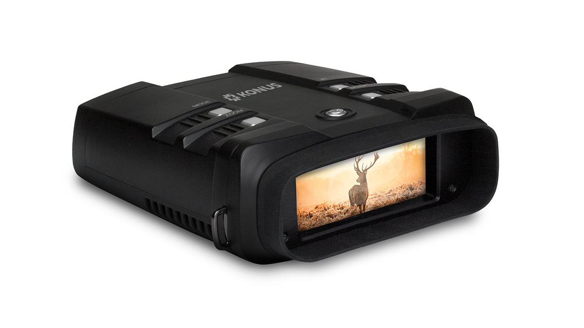 VISORE NOTTURNO CACCIA ZOOM DIGITALE KONUSPY-13 KONUS NIGHT VISION SCOPE 7934