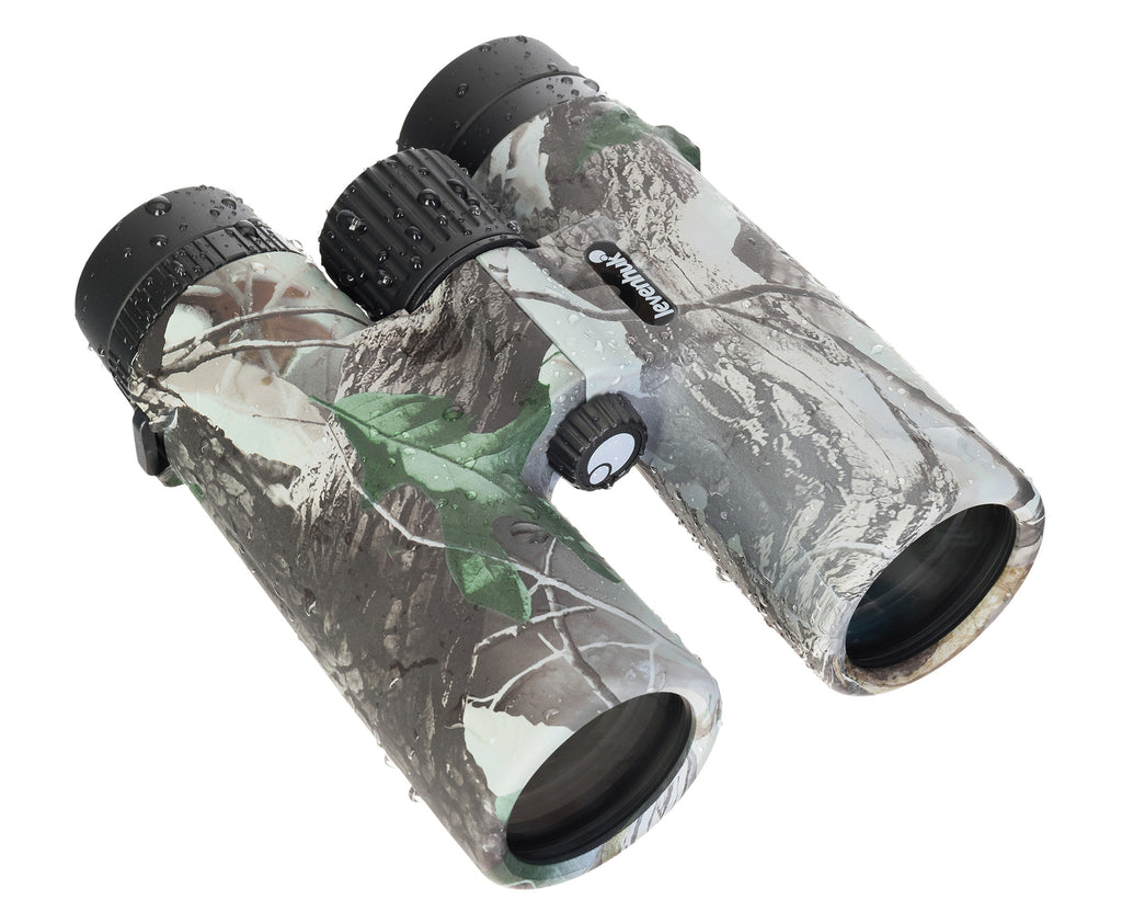 Binocolo professionale con reticolo levenhuk camo 10x42 da caccia trekking sport