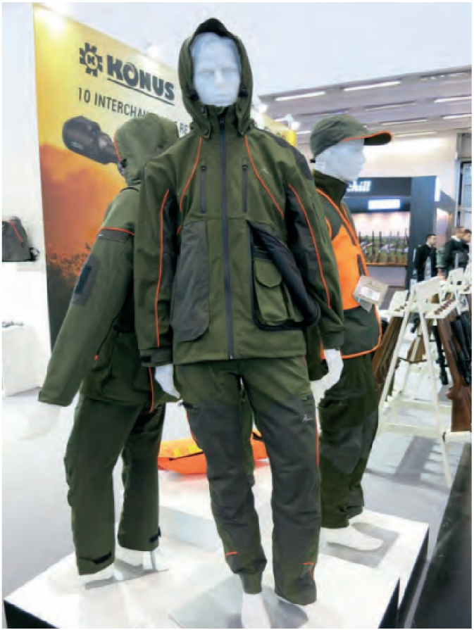 Completo impermeabile da caccia konustex kreato 2.0 giacca pantalone hunting