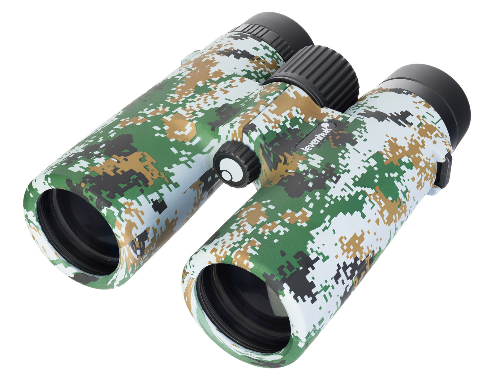 Binocolo professionale con reticolo levenhuk camo 10x42 da caccia trekking sport