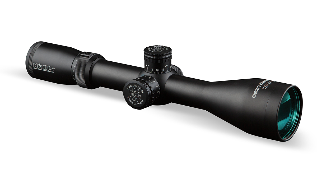 Ottica mirino da caccia cannocchiale Konuspro LZ30 3-12x56 softair paintball7181