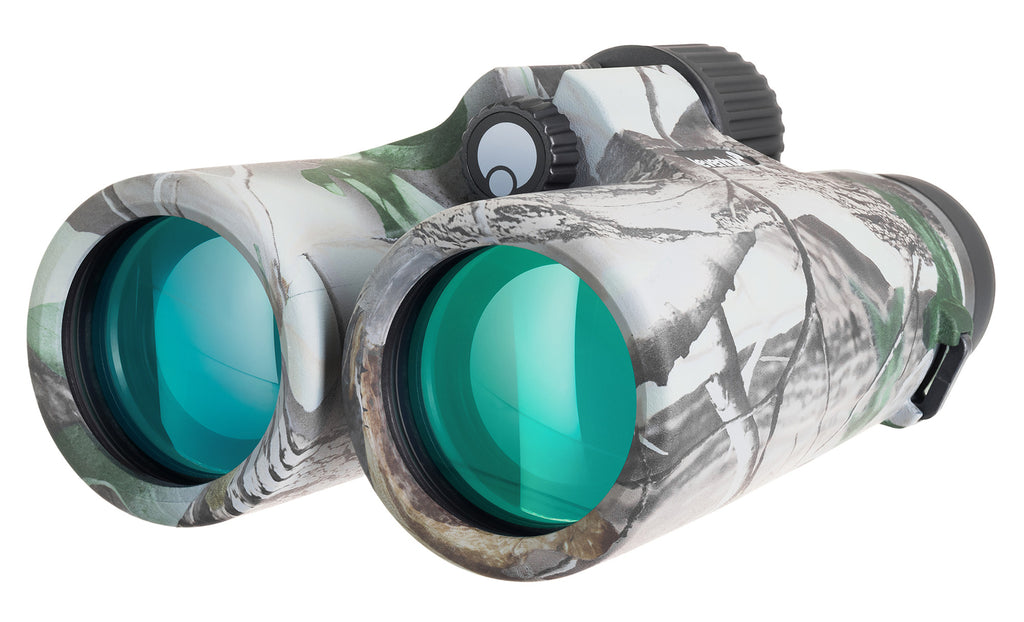 Binocolo professionale con reticolo levenhuk camo 10x42 da caccia trekking sport