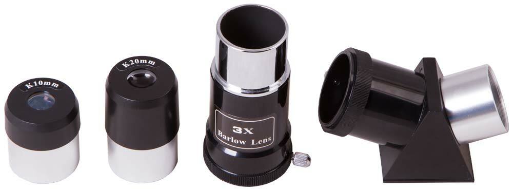 telescopio astronomico levenhuk skyline travel 70 rifrattore con treppiede borsa