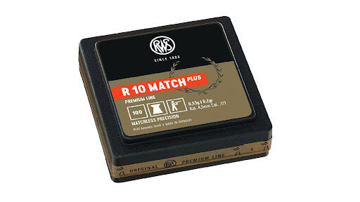 Piombini 4.5mm RWS R10 match weka 0,53gr per carabina aria compressa co2 airguns