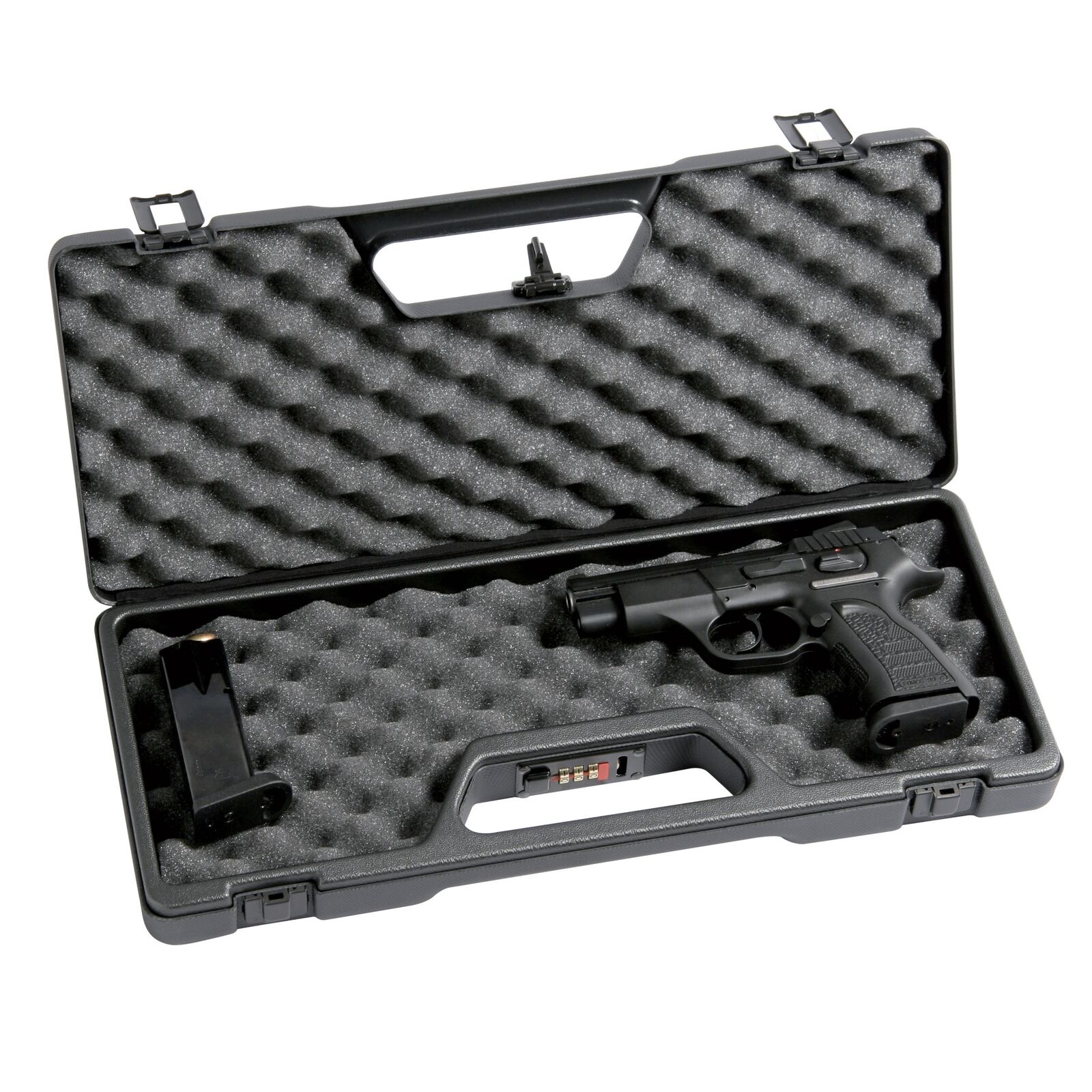 Valigetta porta 2 pistole con combinazione Negrini shooting poligono armi sport