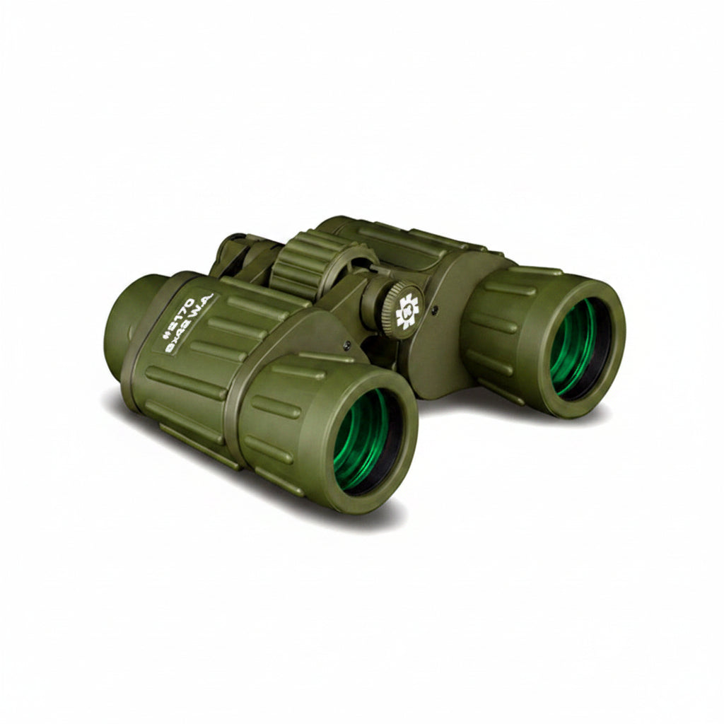 Konus Konusarmy 10x50 binocolo gommato verde antiurto - vista frontale