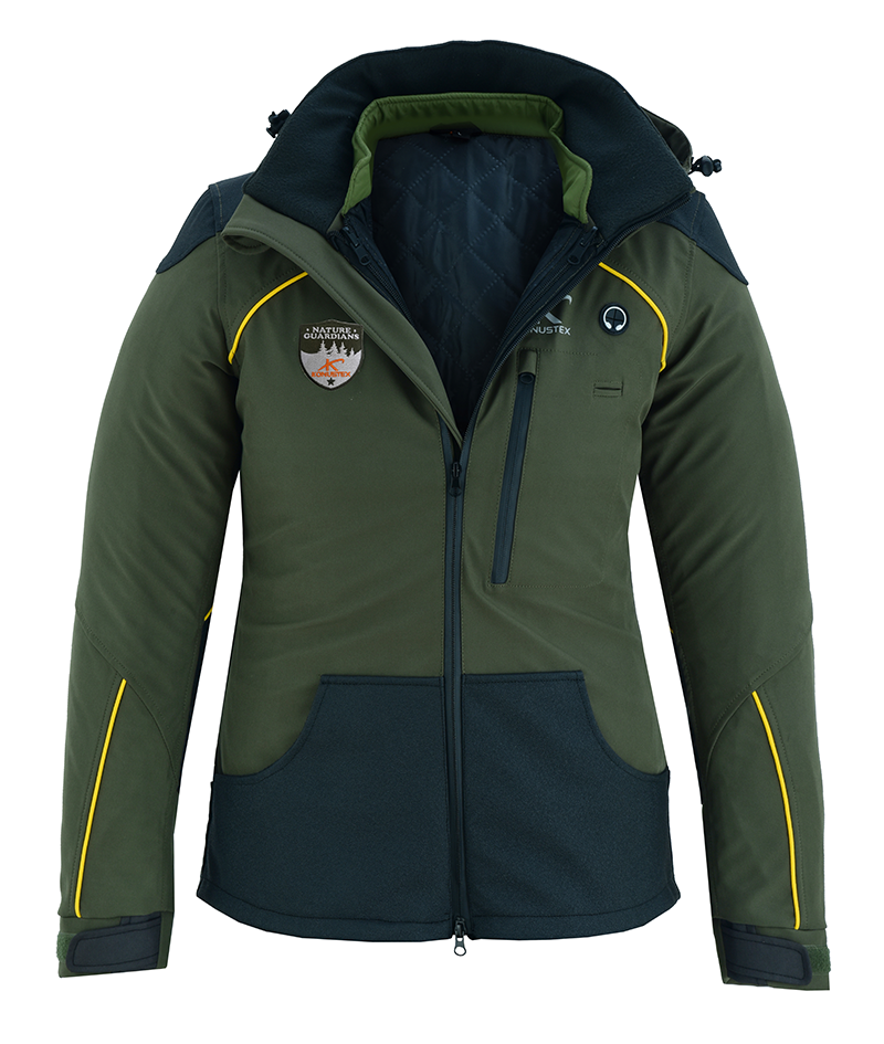 Giacca impermeabile donna da caccia trekking Aurae Lady Jacket Konustex hunting