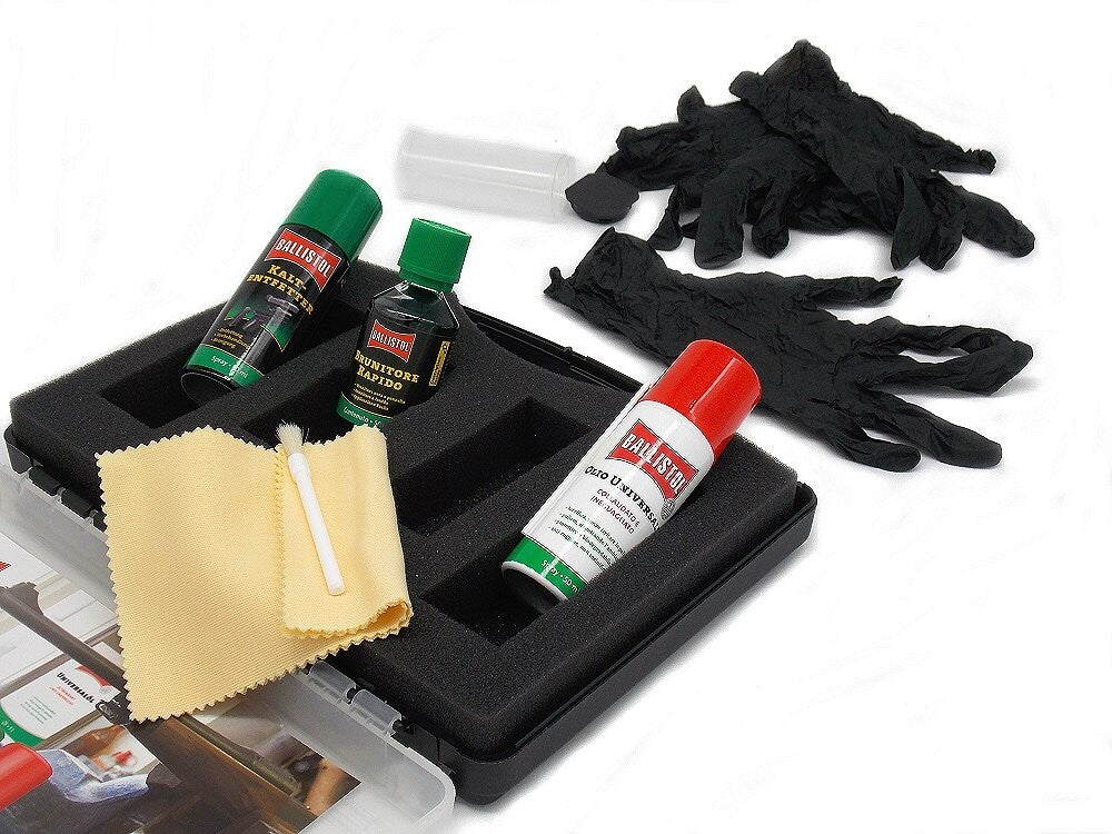 Ballistol kit brunitore a freddo per acciaio metalli restauro armi colore nero
