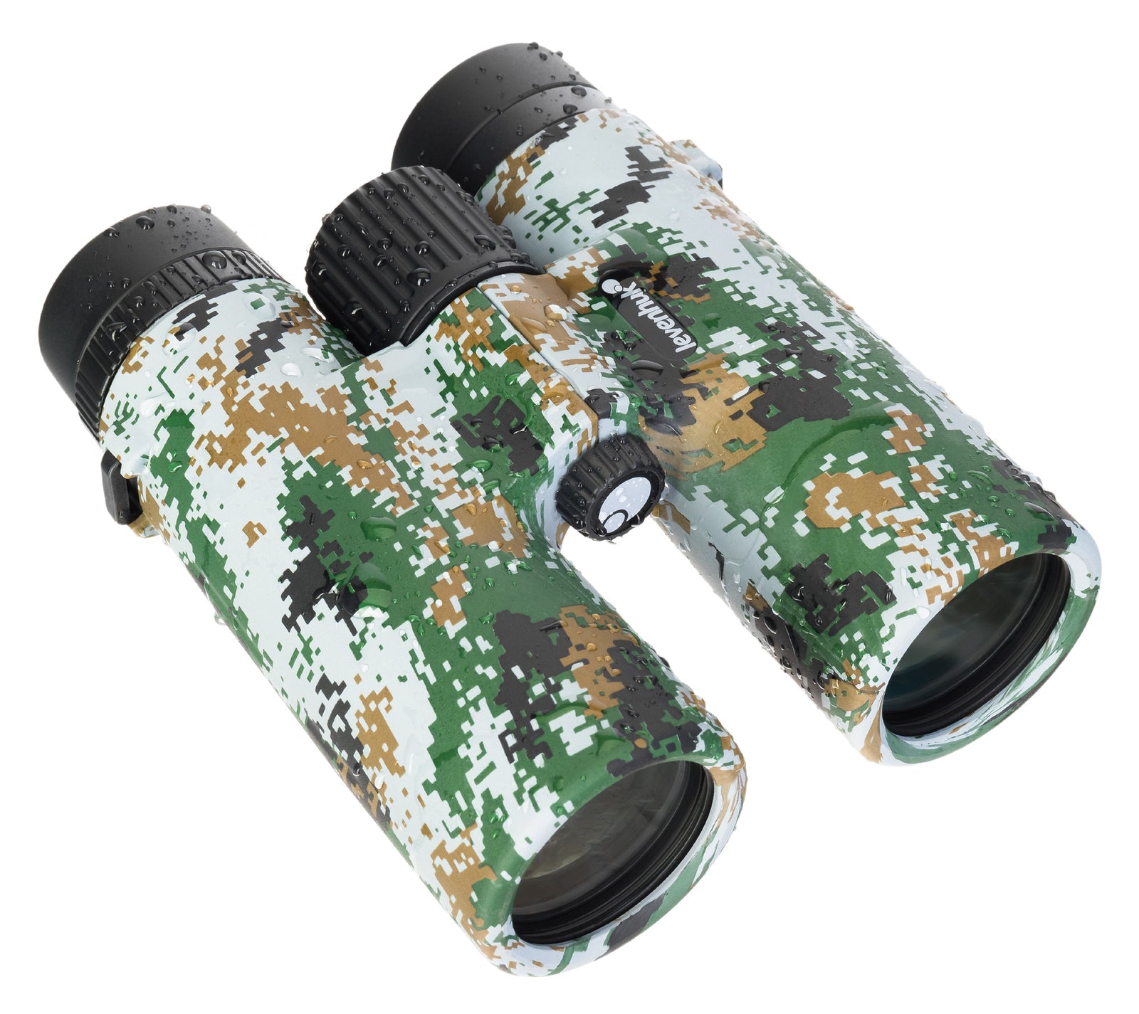 Binocolo professionale con reticolo levenhuk camo 10x42 da caccia trekking sport