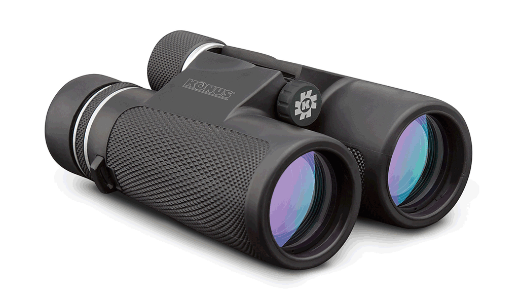 Konus Woodland Professional Binoculars for Birdwatching, Hunting, Fishing, and Trekking 