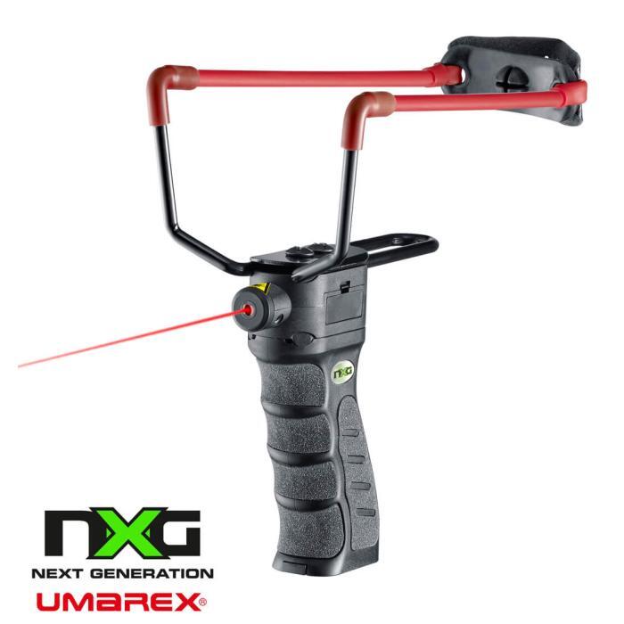 Fionda professionale da caccia potente Umarex Nxg Pss 210 con laser slingshot