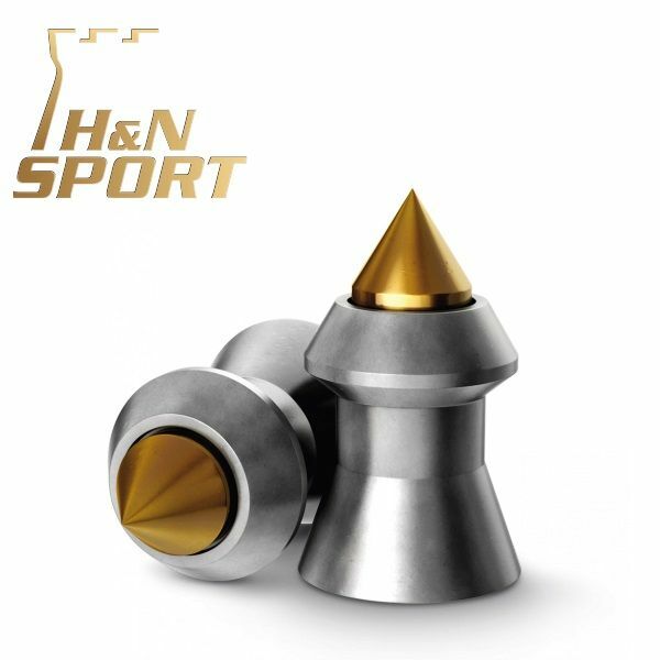 H&N Hornet Piombini 4.5mm 177 Pointed 225pz Aria Compressa CO2 Caccia
