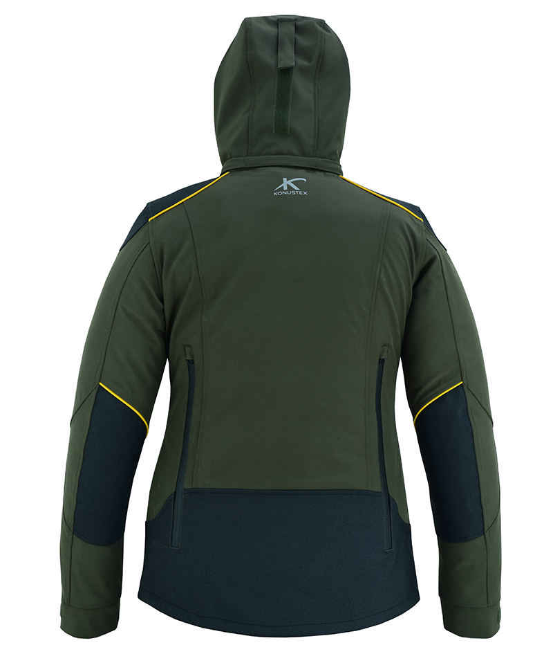 Giacca impermeabile donna da caccia trekking Aurae Lady Jacket Konustex hunting