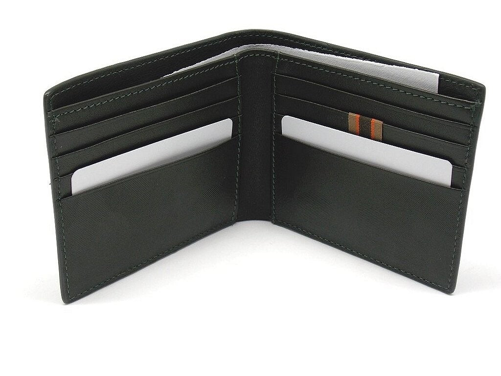 Portafoglio beretta unisex in pelle verde camo idea regalo wallet bifold green
