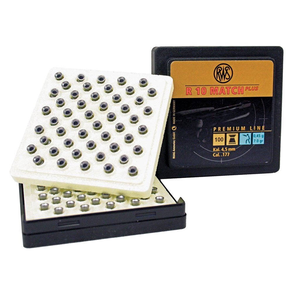 Piombini 4.5mm RWS R10 match weka 0,53gr per carabina aria compressa co2 airguns