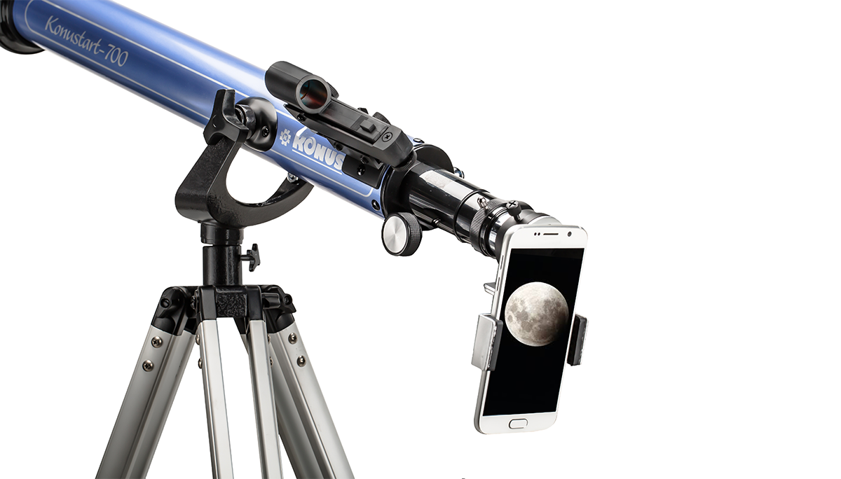 TELESCOPIO RIFRATTORE ASTRONOMICO KONUSTART-700B D60mm F700mm STELLE KONUS 1737