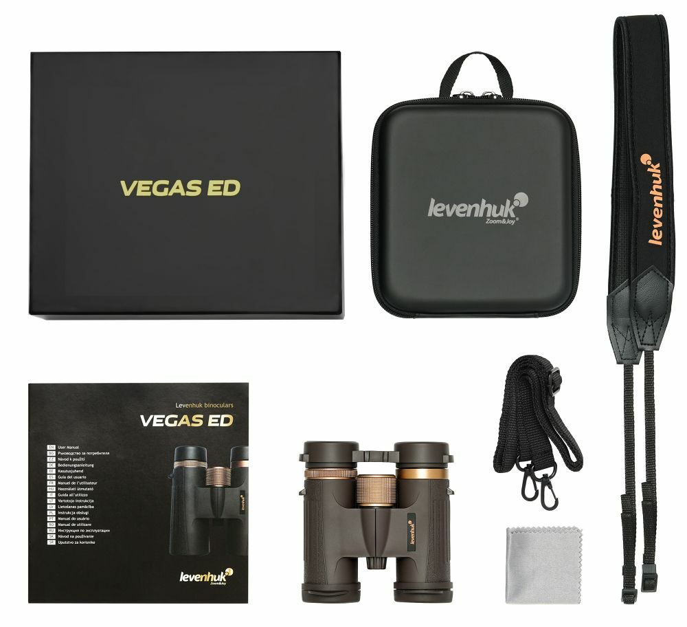 binocolo professionale levenhuk VEGAS ED compatto impermeabile tempo libero