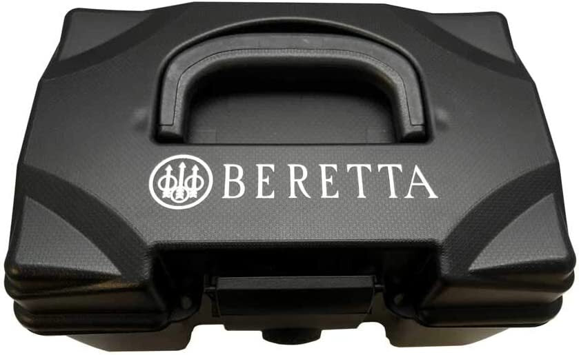 Valigetta Beretta Rigida Porta Cartucce 100pz Cal.12 Nera Polietilene Caccia Tiro