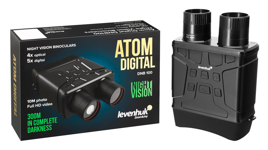Visore notturno binoculare Levenhuk Atom Digital DNB100 caccia outdoor night