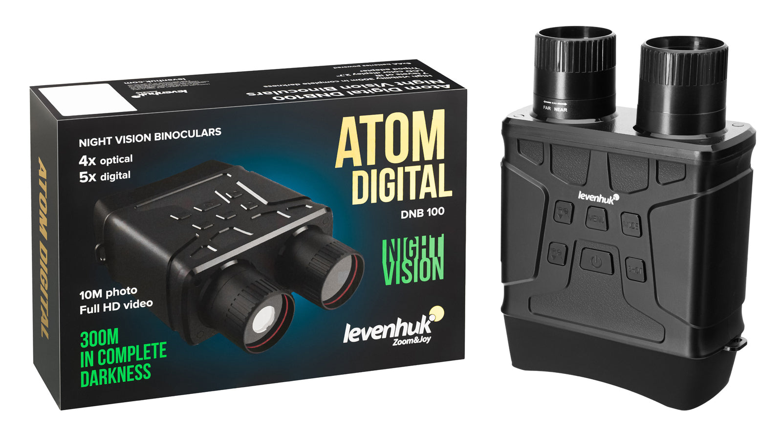 Visore notturno binoculare Levenhuk Atom Digital DNB100 caccia outdoor night