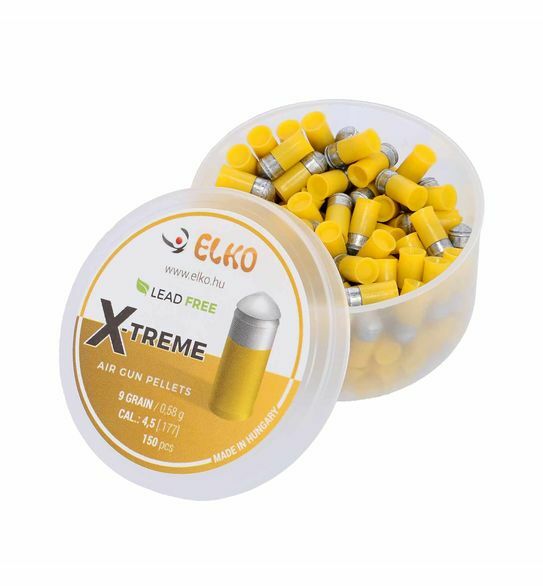 Piombini 4.5mm ELKO XTREME in acciaio per carabina aria compressa airgun pellets