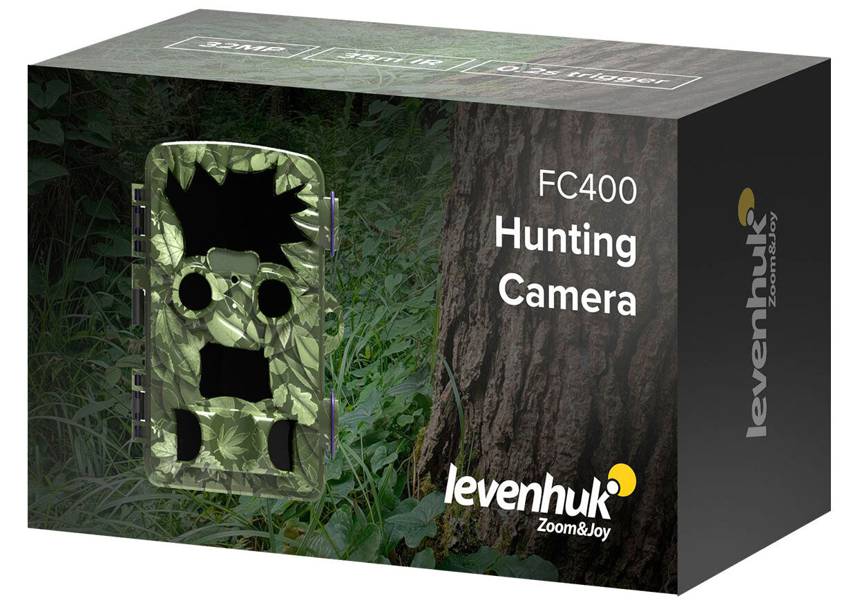 Fotocamera da caccia levenhuk FC400 fototrappola videocamera night vision 82874
