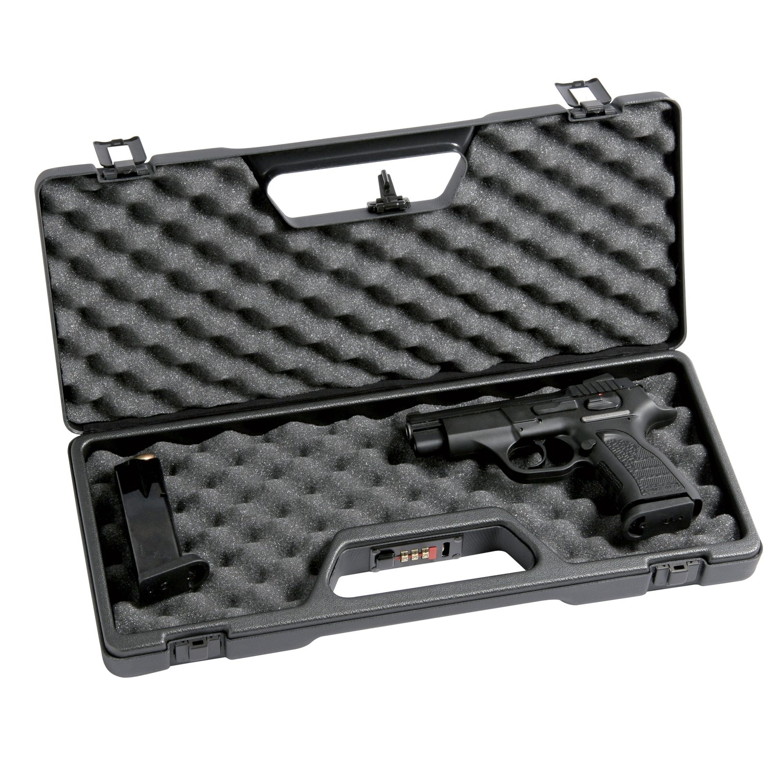 Valigetta porta 2 pistole con combinazione Negrini shooting poligono armi sport