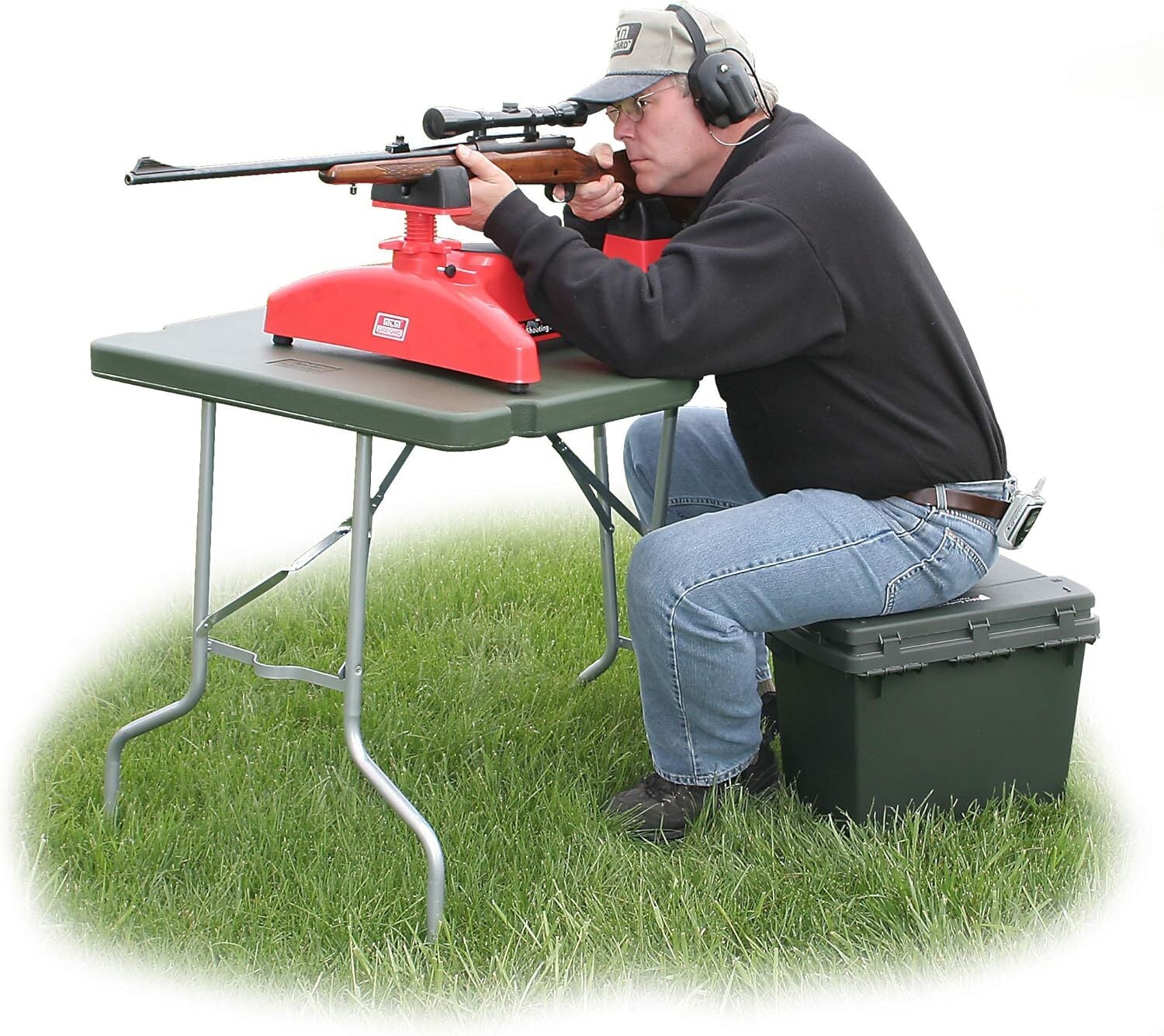 MTM Predator Shooting Rest allineatore supporto per carabina fucile pistola Psr