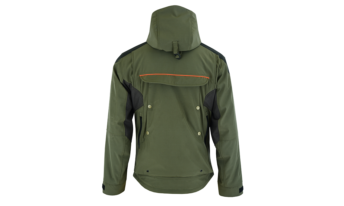 Giacca tecnica da caccia Kreato impermeabile waterproof trekking tempo libero