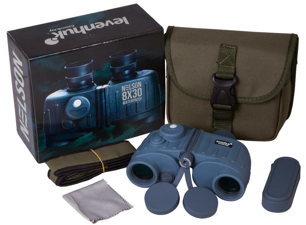 binocolo marino galleggiante professionale levenhuk NELSON birdwatching pesca