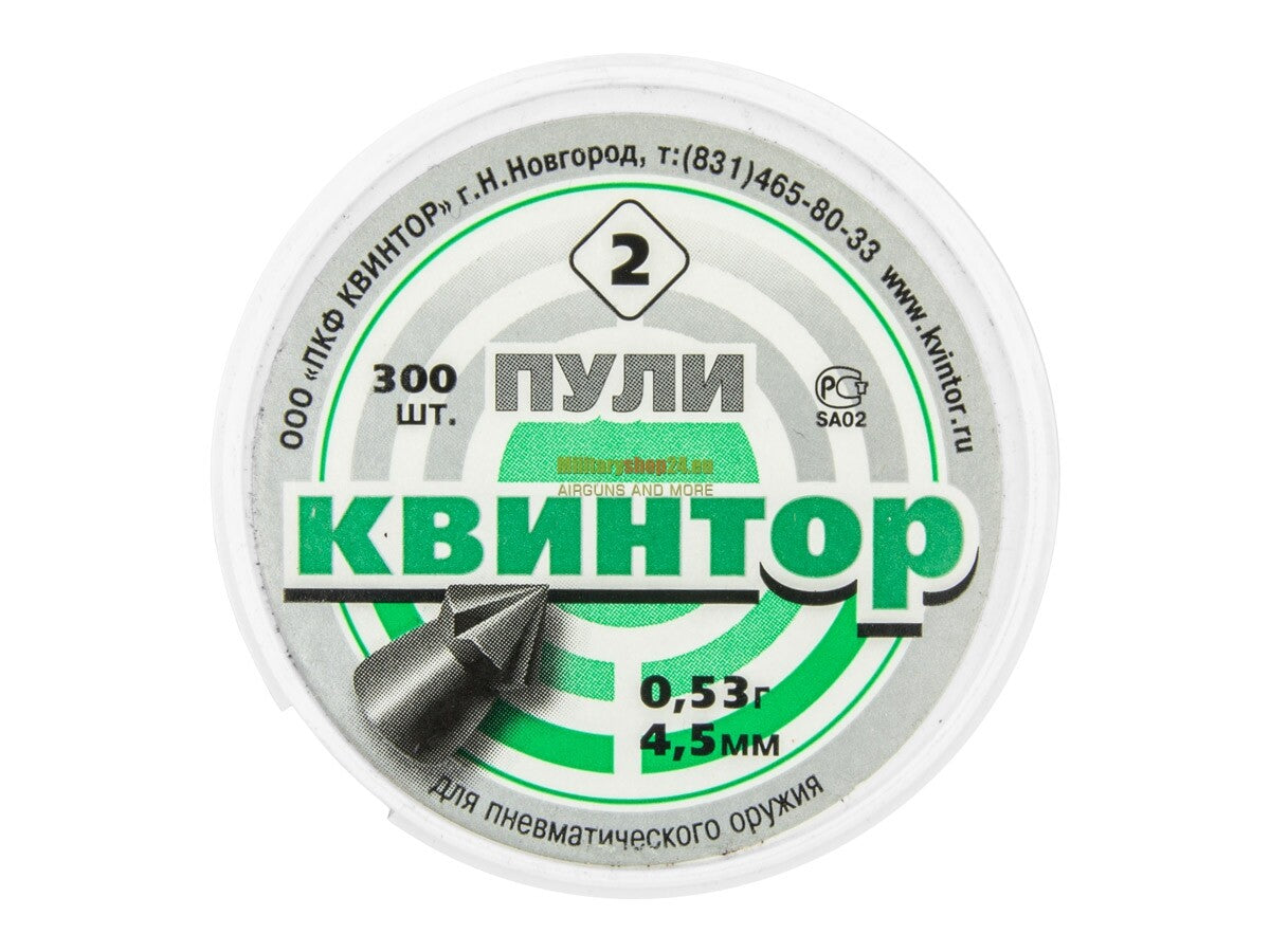 piombini 4.5mm kvintor super pointed carabina aria compressa caccia co2