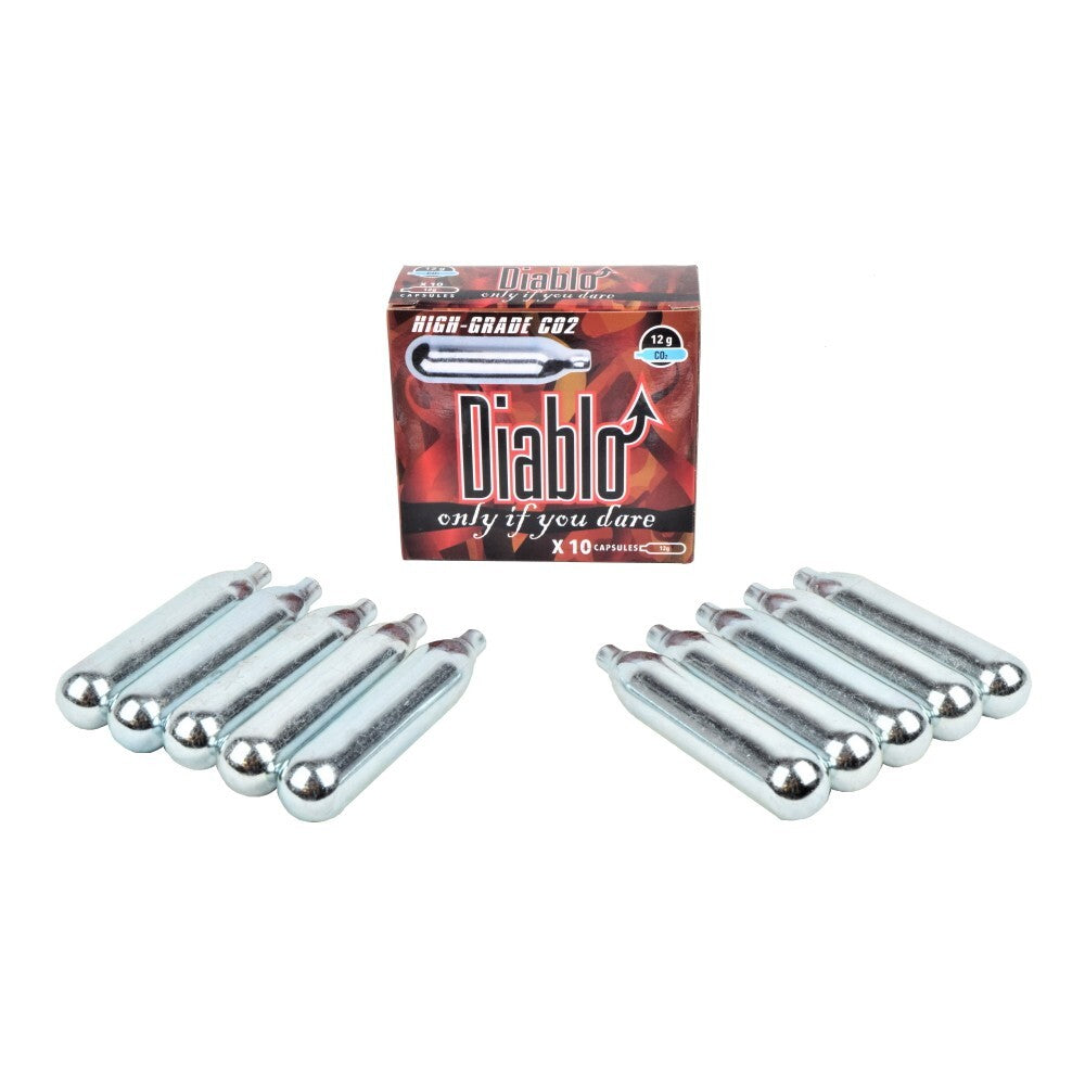 Bombolette gas co2 HIGH-GRADE 12gr per pistole softair airgun airsoft plinking