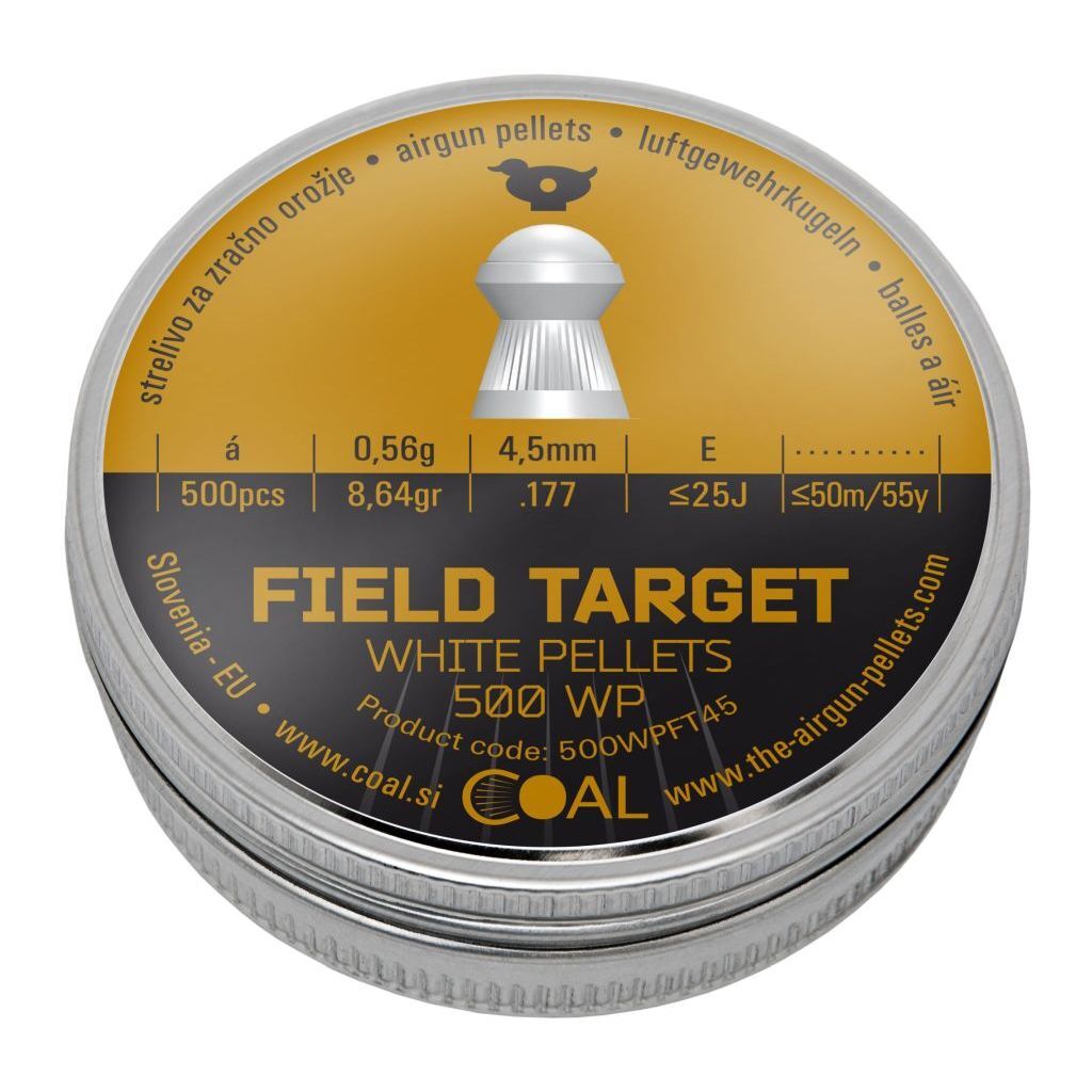 Piombini 4.5mm 177 Field Target Coal pallini plinking airgun pellets diabolo