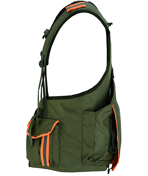 Konustex Trisacca Geniox 2.0 Gilet Caccia Beccacce Cinghiale Made Italy