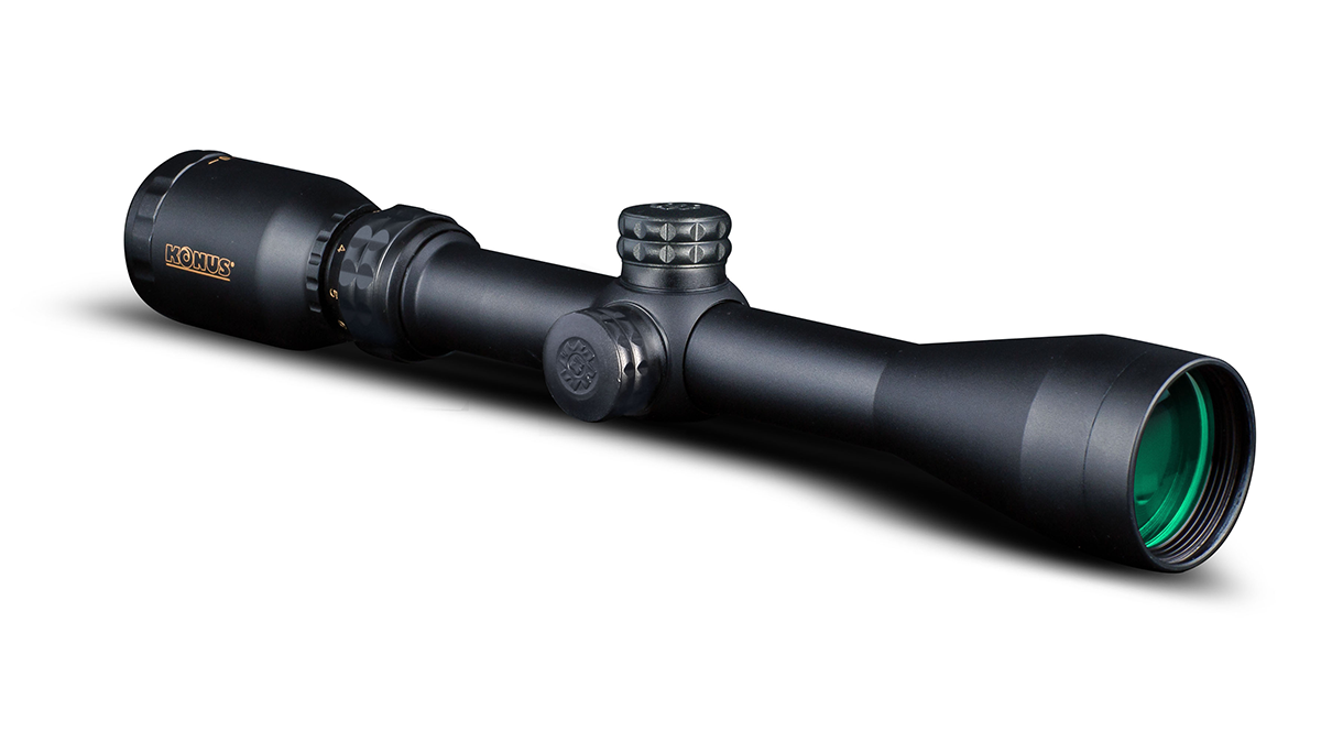 ottica carabina a reticolo balistico 550 inciso konuspro impact 3-9x40 caccia