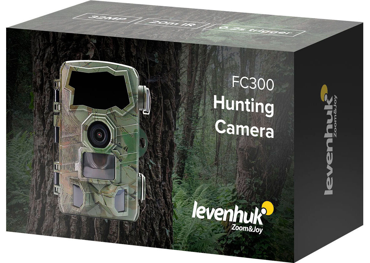 Fotocamera da caccia levenhuk FC300 fototrappola videocamera night vision 82873