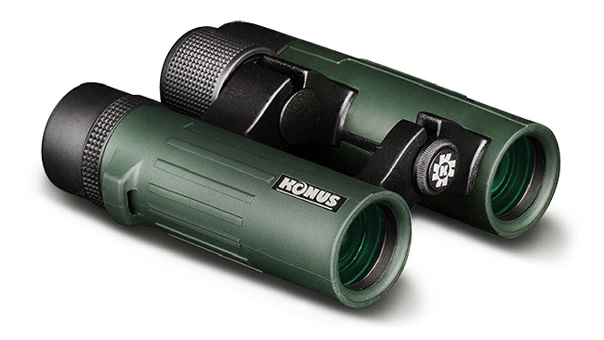 BINOCOLO PROFESSIONALE KONUS SUPREME-2 10x26 VERDE MILITARE ESCURSIONISMO 2364