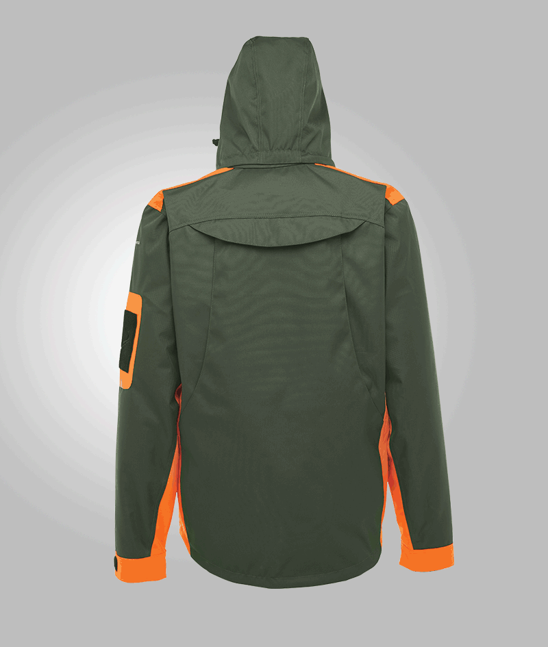 GIACCA TECNICA CACCIA TREKKING SLYDER KONUSTEX IMPERMEABILE VERDE ABBIGLIAMENTO