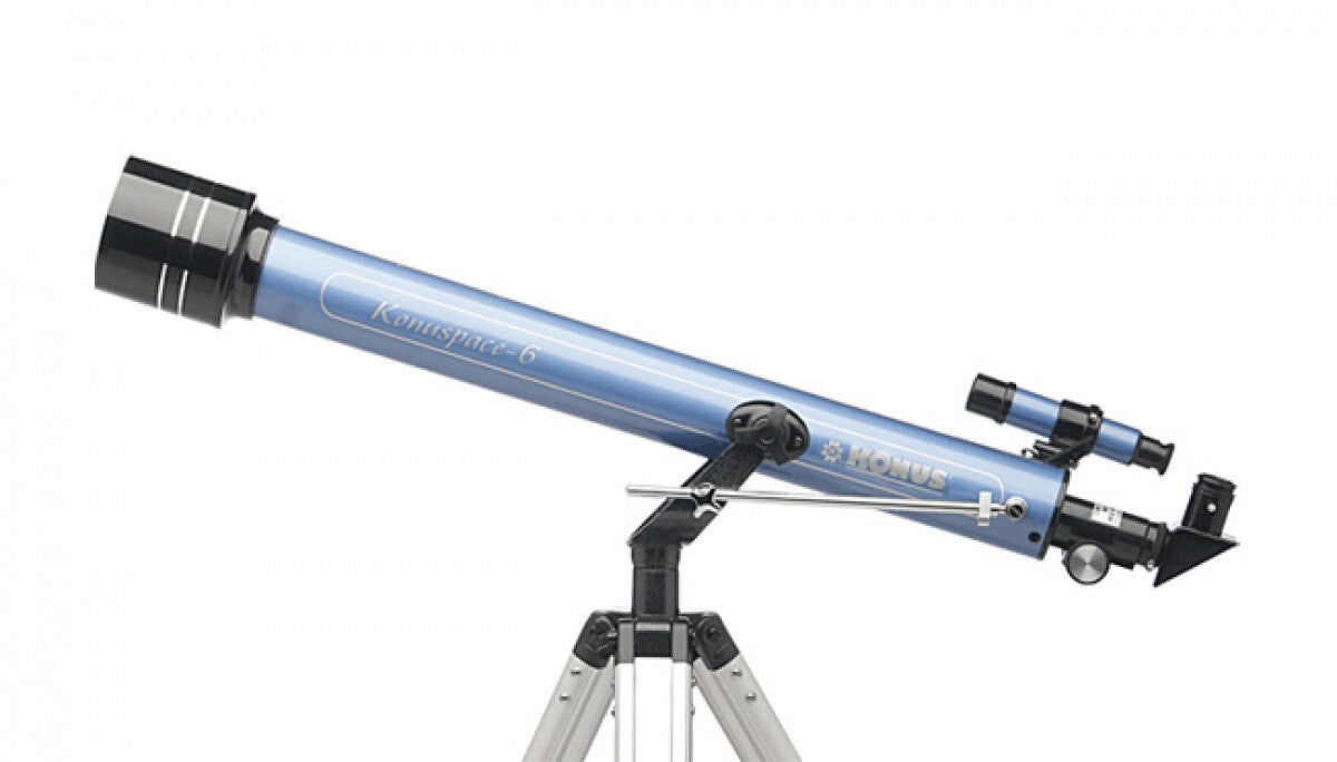 TELESCOPIO RIFRATTORE ASTRONOMICO KONUSPACE-6 D60mm F800mm OSSERVARE KONUS 1743
